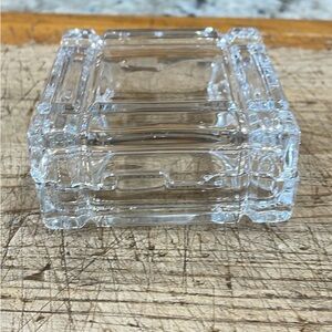 Vintage RCR crystal trinket box